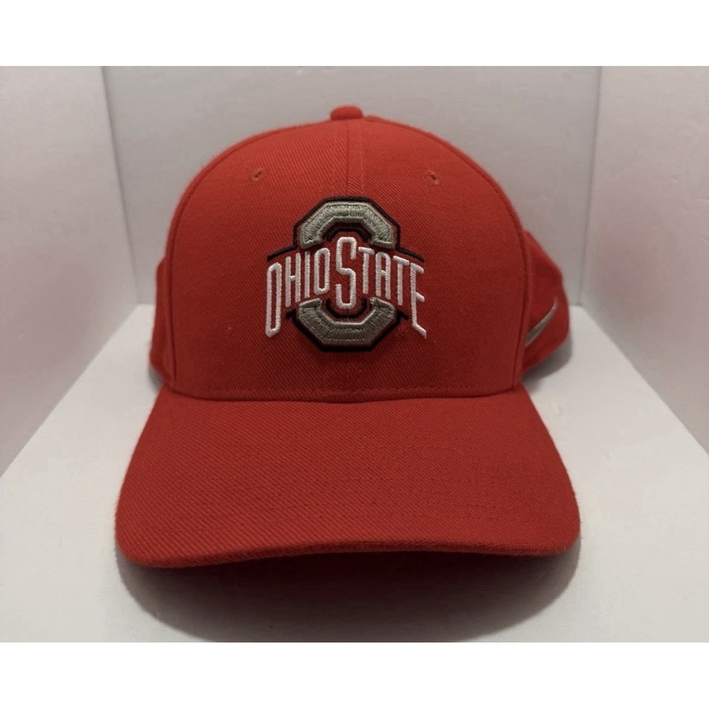 Ohio State Buckeyes Nike Dri Fit Hat Classic99 Red Black And‎ White